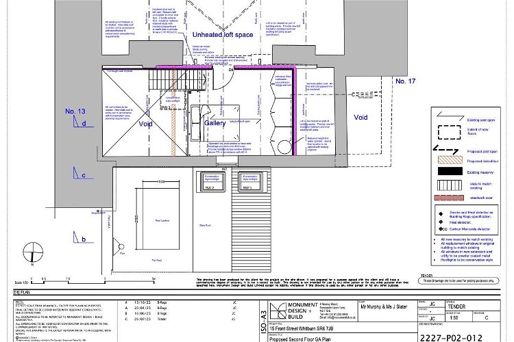2227-P02-012 REV C - Proposed Second Floor GA Plan - Picture 27 of 29